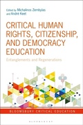 Cover: Critical Human Rights, Citizenship, and Democracy Education - Bloomsbury Academic