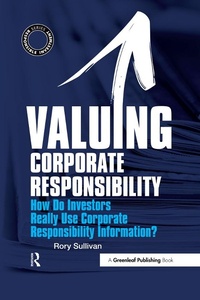 Enlarge image Cover: Valuing Corporate Responsibility - Routledge