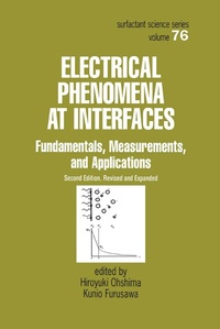 Abbildung von: Electrical Phenomena at Interfaces - CRC Press