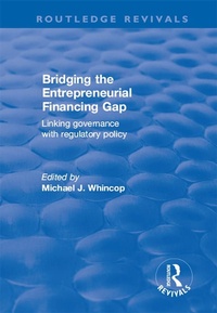 Abbildung von: Bridging the Entrepreneurial Financing Gap - Routledge
