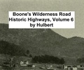 Cover: Boone's Wilderness Road - Seltzer Books