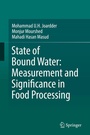 Cover: State of Bound Water: Measurement and Significance in Food Processing - Springer