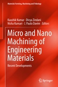 Cover: Micro and Nano Machining of Engineering Materials - Springer