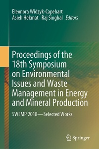 Abbildung von: Proceedings of the 18th Symposium on Environmental Issues and Waste Management in Energy and Mineral Production - Springer