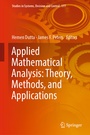 Cover: Applied Mathematical Analysis: Theory, Methods, and Applications - Springer