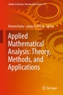Cover: Applied Mathematical Analysis: Theory, Methods, and Applications - Springer