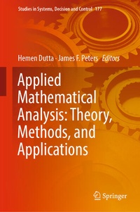 Enlarge image Cover: Applied Mathematical Analysis: Theory, Methods, and Applications - Springer