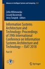 Cover: Information Systems Architecture and Technology: Proceedings of 39th International Conference on Information Systems Architecture and Technology - ISAT 2018 - Springer
