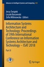 Cover: Information Systems Architecture and Technology: Proceedings of 39th International Conference on Information Systems Architecture and Technology - ISAT 2018 - Springer