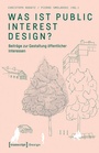 Cover: Was ist Public Interest Design? - transcript