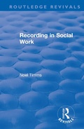 Cover: Recording in Social Work - Routledge