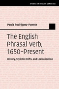 Cover: The English Phrasal Verb, 1650-Present - Cambridge University Press