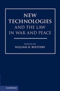 Cover: New Technologies and the Law in War and Peace - Cambridge University Press