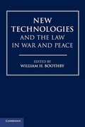 Cover: New Technologies and the Law in War and Peace - Cambridge University Press
