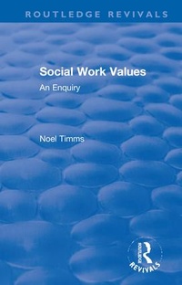 Enlarge image Cover: Social Work Values - Routledge