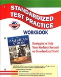 Cover: The American Vision Standardized Test Practice Workbook - McGraw-Hill Education