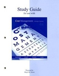 Cover: Study Guide to Accompany Cost Management - Irwin/McGraw-Hill