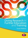 Cover: Doing Research in Further Education and Training - Learning Matters Ltd
