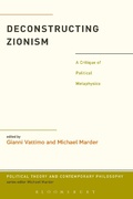 Cover: Deconstructing Zionism - Bloomsbury Academic USA