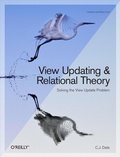 Cover: View Updating and Relational Theory - O'Reilly