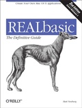 Cover: REALBasic: TDG - O'Reilly