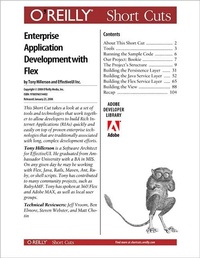 Enlarge image Cover: Agile Enterprise Application Development with Flex - O'Reilly