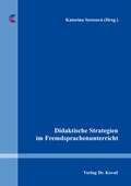 Bild: Didaktische Strategien im Fremdsprachenunterricht - Kovac, Dr. Verlag