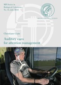 Cover: Auditory cues for attention management - Logos Berlin