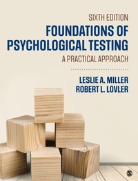 Enlarge image Cover: Foundations of Psychological Testing - SAGE Publications Inc