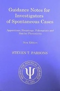 Bild: Guidance Notes for Investigators of Spontaneous Cases - Society for Psychical Research