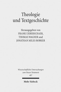 Cover: Theologie und Textgeschichte - Mohr Siebeck