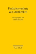 Cover: Funktionsverluste von Staatlichkeit - Mohr Siebeck