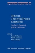 Cover: Topics in Theoretical Asian Linguistics - John Benjamins Publishing Co