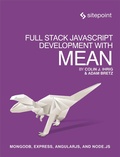 Cover: Full Stack JavaScript Development With MEAN - Sitepoint