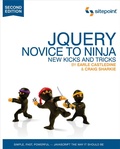 Cover: jQuery: Novice to Ninja - Sitepoint
