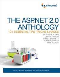 Enlarge image Cover: ASP.NET 2.0 Anthology - Sitepoint