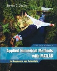 Enlarge image Cover: Applied Numerical Methods with MATLAB for Engineers and Scientists - McGraw-Hill Professional