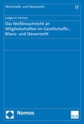 Bild: Das Nie&szlig;brauchrecht an Mitgliedschaften im Gesellschafts-, Bilanz- und Steuerrecht - Nomos