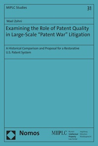 Abbildung von: Examining the Role of Patent Quality in Large-Scale "Patent War" Litigation - Nomos