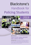 Cover: Blackstone's Handbook for Policing Students 2019 - Oxford University Press