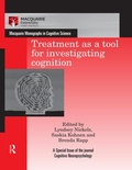 Cover: Treatment as a tool for investigating cognition - Psychology Press Ltd