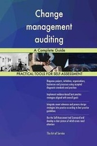 Abbildung von: Change management auditing A Complete Guide - 5STARCooks
