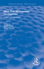 Cover: More Than Management Development - Routledge