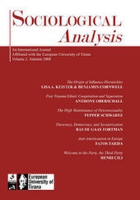 Enlarge image Cover: Sociological Analysis - Globic Press