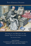 Cover: Studies in the History of the Greek Text of the Apocalypse - Society of Biblical Literature