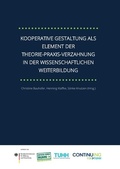 Cover: Kooperative Gestaltung als Element der Theorie-Praxis-Verzahnung in der wissenschaftlichen Weiterbildung - epubli