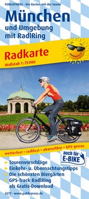 Abbildung von: München und Umgebung mit RadlRing - Freytag-Berndt und ARTARIA