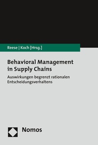 Abbildung von: Behavioral Management in Supply Chains - Nomos