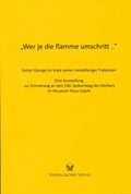 Cover: "Wer je die flamme umschritt .." - Kurpf&auml;lzischer Verlag