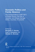 Cover: Domestic Politics and Family Absence - Routledge